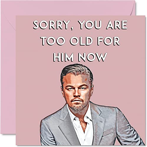 Lustige Geburtstagskarten für Frauen und sie – Leo's Limit – Witz Happy Birthday Karte für beste Freundin, Bestie, Schwester, Tochter, Tante, Cousin, 145 mm x 145 mm, unhöfliche beleidigende Banter