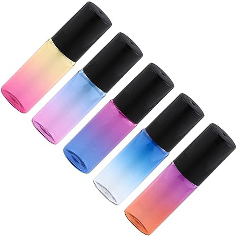 DOITOOL 5 Pièces Flacons Rollers De 10 Ml Bouteille Vide Miniature Voyage