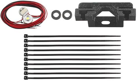 Tiardey Hotend Boquilla iluminación Accesorios de Impresora 3D Kit de iluminación LED de 24 Voltaje para Ender-3 Ender-3 Pro Ender-3 V2