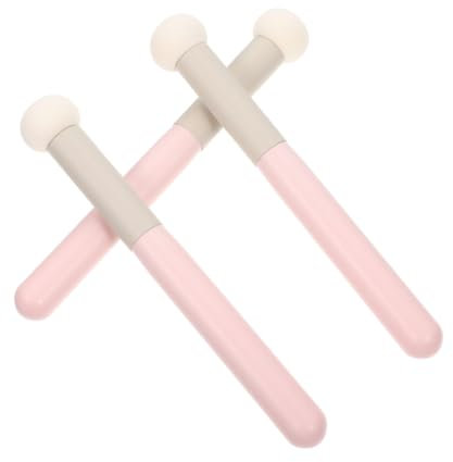 MAGICLULU 3 Stück Schwamm Make up Pinsel Weiß Für Frauen Trocken Nass Schwamm Concealer Tool Hautfreundlich Elastisch Make up Zubehör
