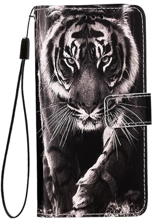 EasyShow Hülle für PU Leder Black View Shark 8 Case, Leder Flip Brieftasche Handyhülle mit Kreditkarte Slot und Magnetisch Schnalle Flip schutzhülle für Black View Shark 8
