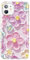 luolnh Compatible with iPhone 12/12 Pro Case Colorful Retro Oil Painting Printed Flower Glitter Glossy Cute Protective TPU Silicone Cover Phone Case for Girls Women(Lilac Colour)