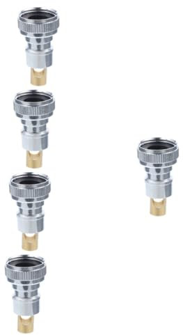 Sosoport 5stücke Wasserhahn Adapter Für Waschmaschine Schlauchanschluss Mit Automatischer Stop-funktion Sicherer Halt Installieren Einsetzbar