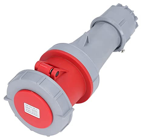 Prise D'aviation Industrielle Haute Tension 5 Broches 3P + N + E, étanche IP67, 63A, AC 220-380V, 240-415V