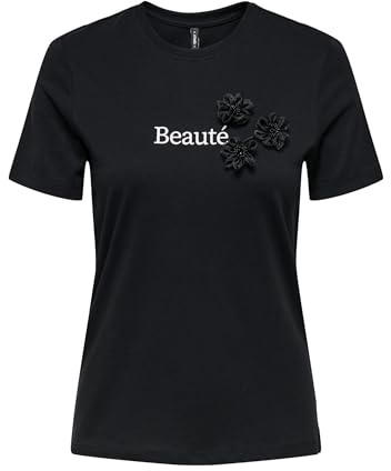 ONLY Damen Onlblossom Life S/S Top Box JRS