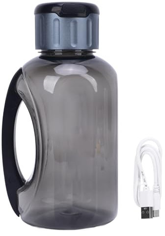 Tecnología de Electrólisis Rápida Botella de Agua de Hidrógeno con Sello contra la Fuga, Material de PC, Botella de Agua de Electrólisis de 1,5 Litros, Versátil para el Ejercicio