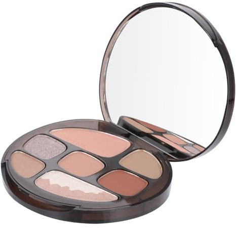 WRITWAA Palette Di Ombretti Dorati 8 Palette Neon Accents Smoky Makeup Plate