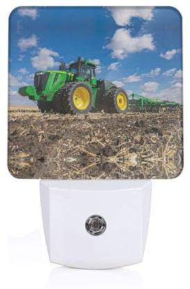 Traktor Farm LED-Nachtlicht-Lampe mit intelligentem Sensor, Dämmerung bis Morgendämmerung, Plug-in-Wand-Nachtlicht für Flur, Schlafzimmer