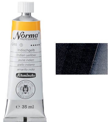 Schmincke – Norma® Professional - feinste Künstler-Ölfarben, Elfenbeinschwarz - 35 ml