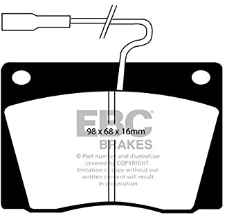 EBC Brakes DP1028 Blackstuff Brake Pads