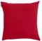 Linum Annabell Kissenbezug, 40 x 40 cm, Baumwolle, mit Reißverschluss, Baumwolle, D86 Bordeaux, 40 x 40 cm