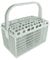 Zanussi Dishwasher Cutlery Basket Plastic Cage Rack (Light Grey)