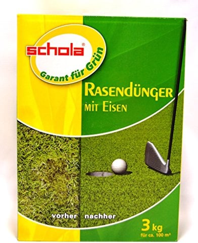 Schola Rasendünger mit Eisen 3kg