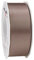 Präsent C.E. Pattberg Satin Taupe, 25 m Satinband zum Einpacken von Geschenken, 40 mm Breite, Geschenkband zum Dekorieren & Basteln, Dekoband, Anlass
