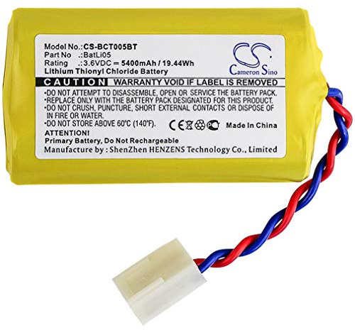 CS-BCT005BT Akku 5400mAh Kompatibel mit [Daitem] 145-21X, 145-21X Motion detectors Outdoor, 260-21D, 700-21F, 701-21X, D14000, D14111, D14111X, D14114, D14114X, D14201, D14201X, D14202, D14202X, D146