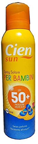 Cien Sun Sonnenspray LSF 50+ Hoher Schutz für Kinder UVA + UVB / 1 x 150 mL