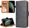 ROJIOJIO Cover per iPhone 11, Premium Pelle PU Portafoglio Flip Libro Libretto Custodia ​con [Chiusura Magnetica] [Supporto] [Porta Carte] per Apple iPhone 11, Nero