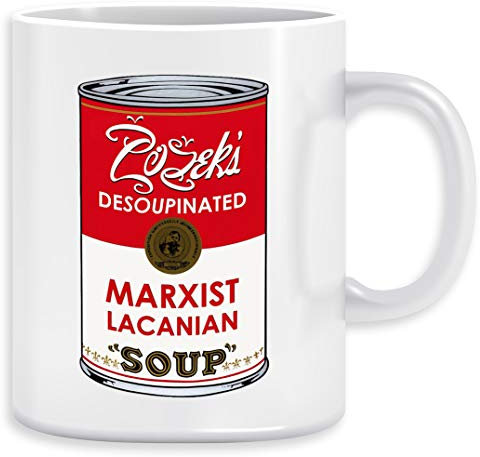 Zizeks Desoupinated Marxist Lacanian Soup Kaffeebecher Becher Tassen Ceramic Mug Cup