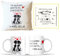 ETKR - Regalos Originales para Parejas - Regalo para Novia - Regalos San Valentin - Pack Taza + Cojín con Relleno - San Valentin - Regalo Pareja, Enamorados, Novia, Novio, Para Hombre, Mujer- Infinito