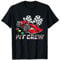 Pit Crew Car Racing Karierte Flagge Racing Formel 1 T-Shirt
