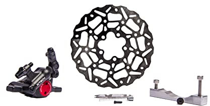 FIXIT-TECH Xtech Komplett-Set für Xiaomi PRO/PRO 2 Scooter (schwarz)