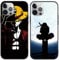Eouine 2 Packs for Apple iPhone 14 Pro 6.1 Inch Phone Case Anime Cases Kakashi Manga with Cool Pattern Black Matte Shockproof Soft Bumper TPU Protective Cover for iPhone 14 Pro
