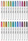 Sharpie S-Note Creative Art Markers Highlighters | For Colouring, Drawing, Writing, Highlighting | 2-In-1 Tip | Pack of 24 Assorted Pastel Colours