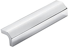 SOTECH Möbelgriff JÖN BA 192 mm Chrom poliert Aluminium Griffleiste Griffprofil