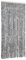 vidaXL Chenille Fly Curtain Screen - Insect/Mosquito Barrier, Easy Clean, Privacy & Insulation, Grey/Black/White, 90x200cm