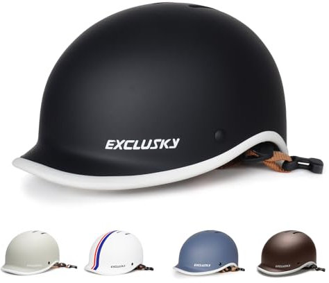 Ckorison Casque de vélo pour adulte homme et femme, casque de vélo pour les trajets quotidiens, le vélo de route, le patinage avec cadran réglable, taille 56-61 cm