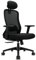 Durrafy Ergonomic Office Chair, High Back Desk Chair With Adjustable Armrests and Lumbar Support, 90°-130° Tilt Function (Lockable), Mesh Computer Chairs for Home/Office, Black