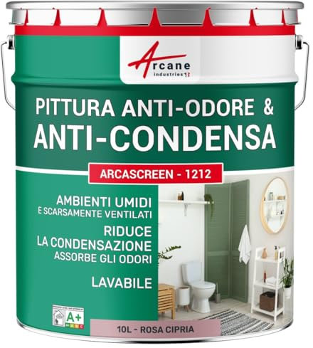 Peinture anti condensation, anti odeur, moisissure - 10 L Rose poudré - RAL 010 70 15 - ARCANE INDUSTRIES