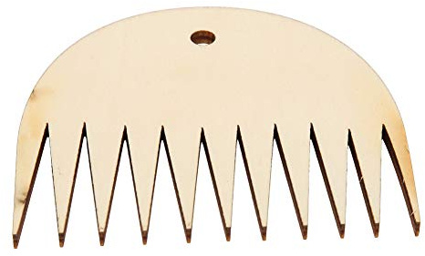 Webkamm, Gobelin-Webkamm, Holzwebstuhlkamm, Holzhandwebstuhl-Stabwerkzeug, geflochtene Werkzeuge, Kamm für Strickarbeiten