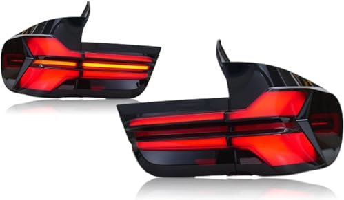 COOKENG Auto Rückleuchten für BMW X5 E70 2007 2008 2009 2010 2011 2012 2013, Auto Heckleuchte Rücklicht Rückleuchte Baugruppe Links Rechts Rücklichter Gehäuse Ersatz Zubehör