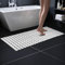 Bath Mat Non Slip Anti Mould 68x40cm for Elderly - Non Slip Shower Mat for Inside Showe DIY Cut, with Suction Cups Rubber Shower Mat