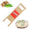 Raypontia 34 x 10 cm, mandolina de acero inoxidable, cortador de patatas, cortador de patatas, ondulado, cortador de patatas, cortador de patatas fritas