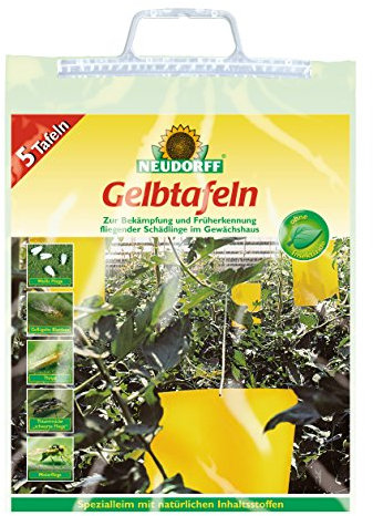 NEUDORFF - Gelbtafeln (großformatig) 5 Stück