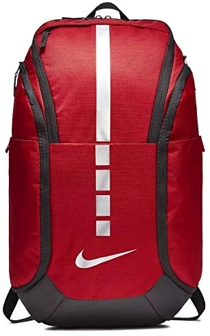 Nike Nk Hps Elt Pro Bkpk, Unisex-Erwachsene Rucksack, Mehrfarbig (University Red/Black), 15x24x45 cm (W x H L)