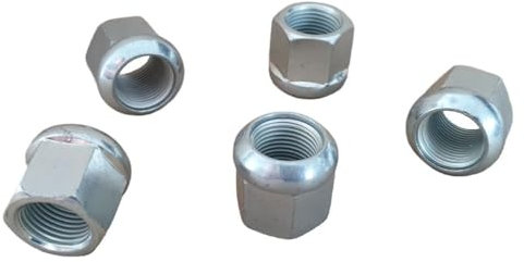 12 Stück - Kugelbundmutter - Radmutter - M18 x 1,5 - DIN 74361-8 A - verzinkt