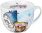 Egan Tazza Colazione Collezione Disney 7 Nani. Oggetto Realizzato in Porcellana di Colore Celeste e Bianco. Dimensione: 9X12X14,5 cm. La referenza è PWS03/1MA