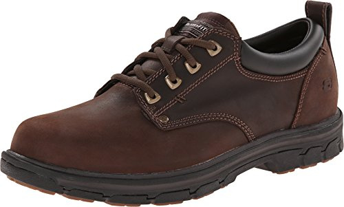Skechers Men's Segment Search Oxford, Brown, 9 UK