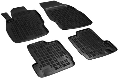 AZUGA Hohe Gummi Fußmatten passend für Opel Adam ab 2013-2019 AZ10300226 Automatten Gummimatten