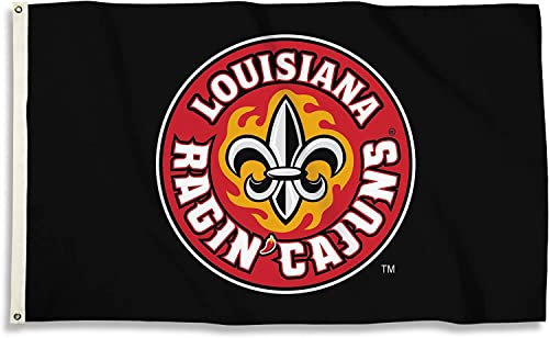 BSI Unisex-Erwachsene 3' x 5' Flag with Grommets Outdoor-Flagge, Louisiana Lafayette 2