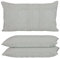 habeig Outdoor Rückenkissen ca. 40x60cm Grau Anthrazit Taupe WETTERFEST Kissen Lounge (Grau)