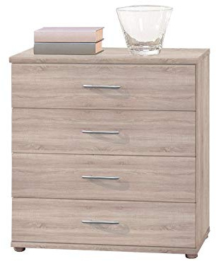 möbelando Kommode Anrichte Beistellschrank Schubladenkommode Schrank Sideboard Lissy VII