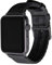 Archer Watch Straps - Uhrenarmbänder aus Nylon-Sitzgurtmaterial für Apple Watch (Schwarz/Space Grau, 44/45/46/49mm)