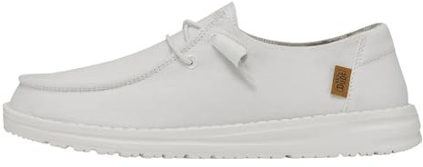 Hey Dude Wendy - Damenschuhe - Farbe Chambray White - Freizeitschuhe im Mokassin-Stil - Größe 37