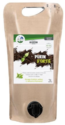 TERRA NOSTRA Brennnesseldünger – Konzentrat – Beutel 2 l – verwendbar in biologischer Landwirtschaft – traditionelle Zubereitung 100% natürlich – hergestellt in Frankreich