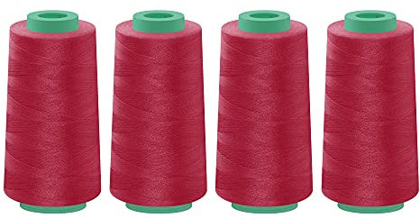 dalipo - Polyester Overlockgarn 4 x 2500m, pink