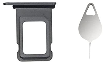 Reemplazo para iPhone 13 Pro A2638 A2483 5.4 pulgadas/13 Pro Max A2643 A2484 6.7 pulgadas Nano Dual SIM Tarjeta Ranura Soporte Adaptador Grafito